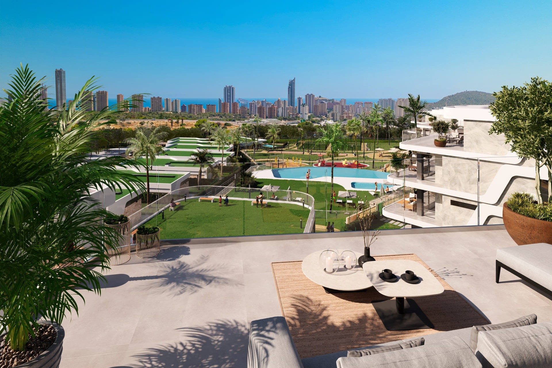 Nowa konstrukcja - Apartament / Mieszkanie -
Finestrat