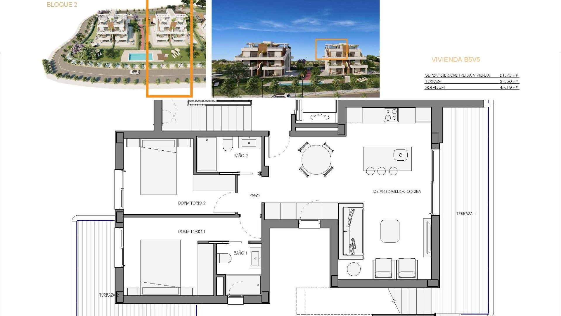 Nowa konstrukcja - Apartament mieszkanie -
Fuente Álamo - Hacienda del Alamo