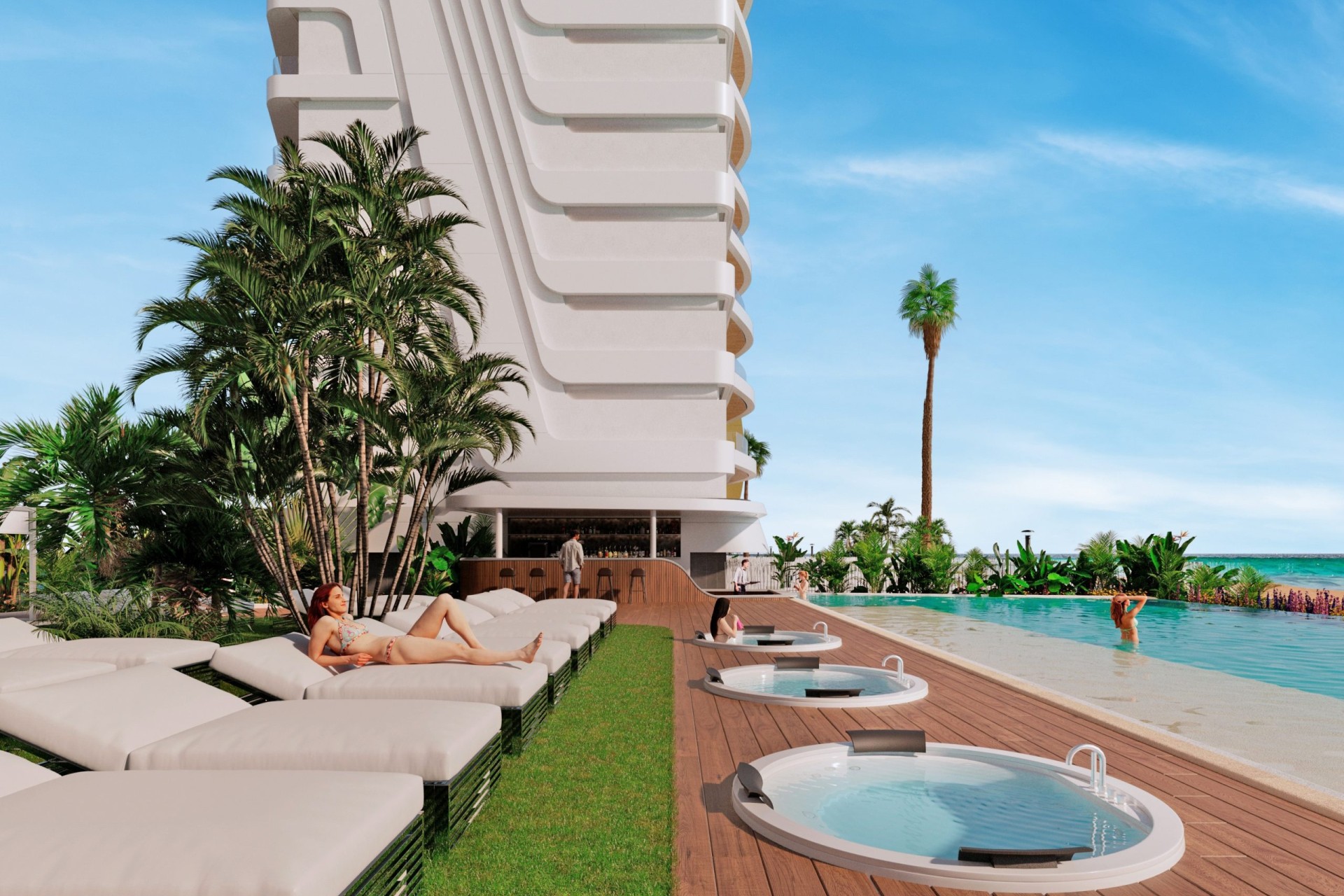 Nowa konstrukcja - Apartament / Mieszkanie -
La Manga del Mar Menor - La Manga