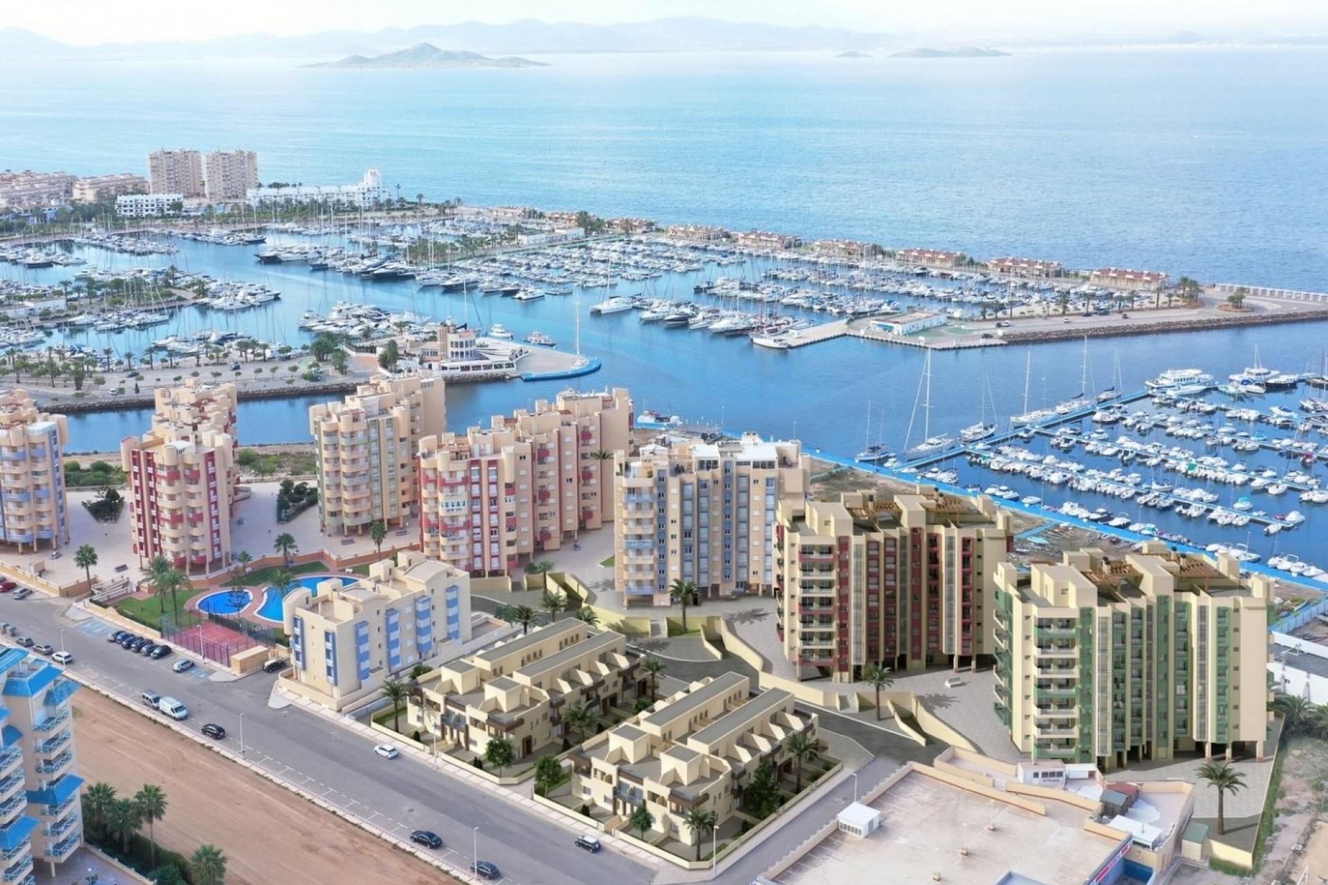 Nowa konstrukcja - Apartament / Mieszkanie -
La Manga del Mar Menor - La Manga