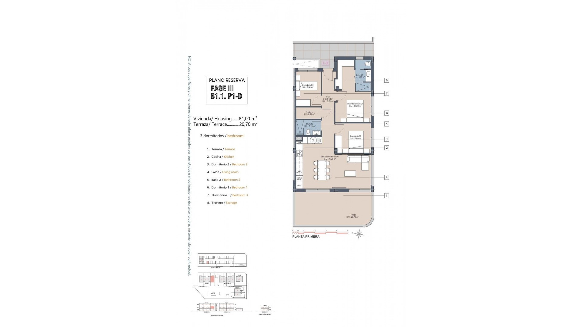 Nowa konstrukcja - Apartament mieszkanie -
Los Alcazares - La Serena Golf