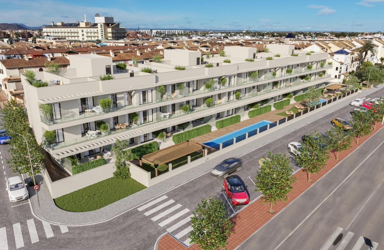 Nowa konstrukcja - Apartament / Mieszkanie -
Los Alcázares - Los Narejos