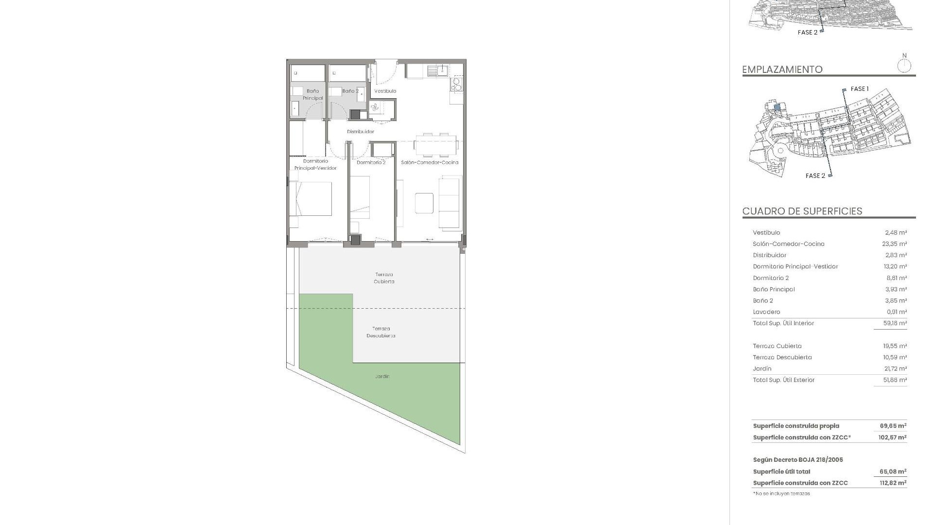 Nowa konstrukcja - Apartament mieszkanie -
Mojacar - Macenas