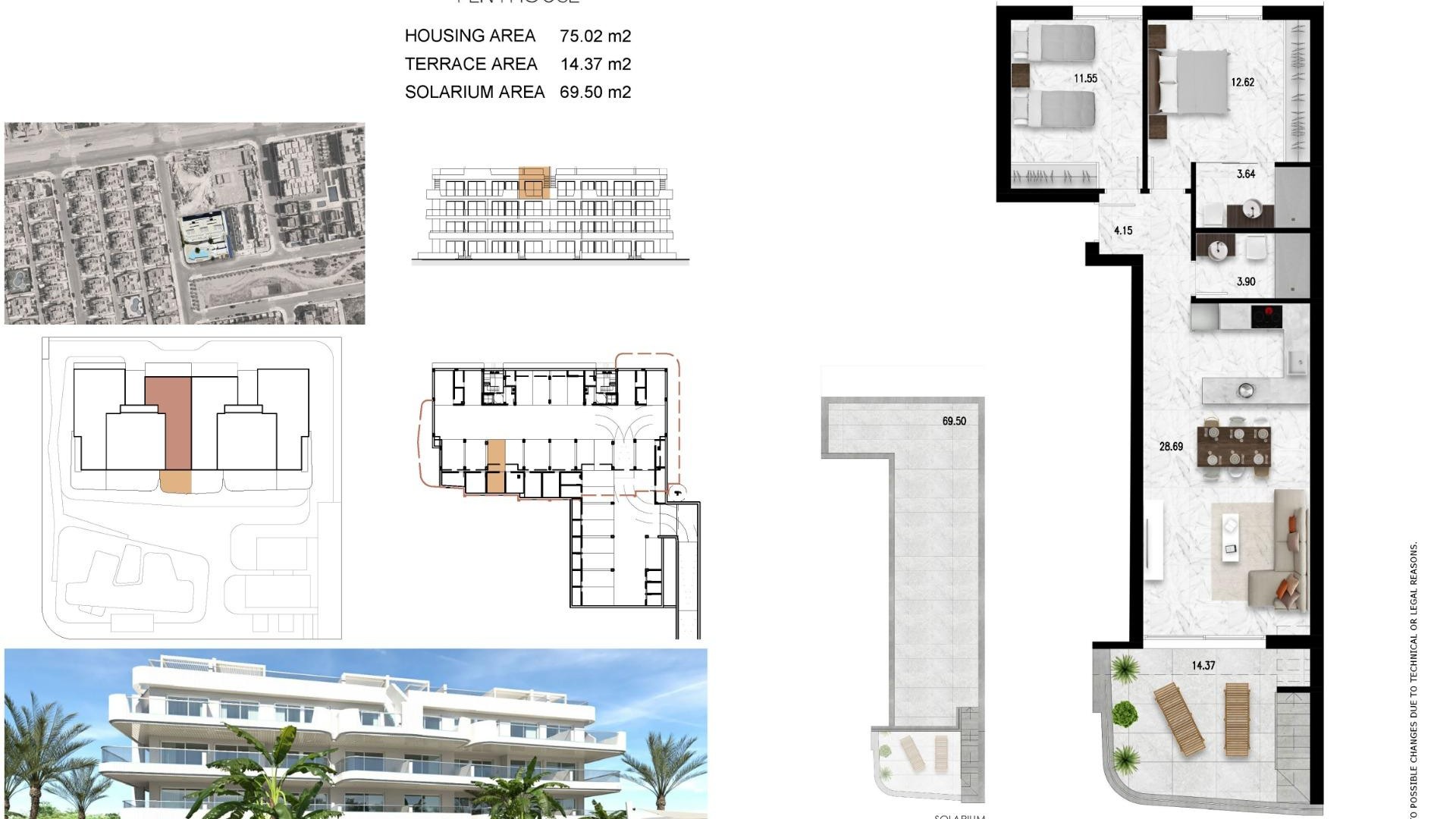 Nowa konstrukcja - Apartament mieszkanie -
Orihuela Costa - Lomas de Cabo Roig