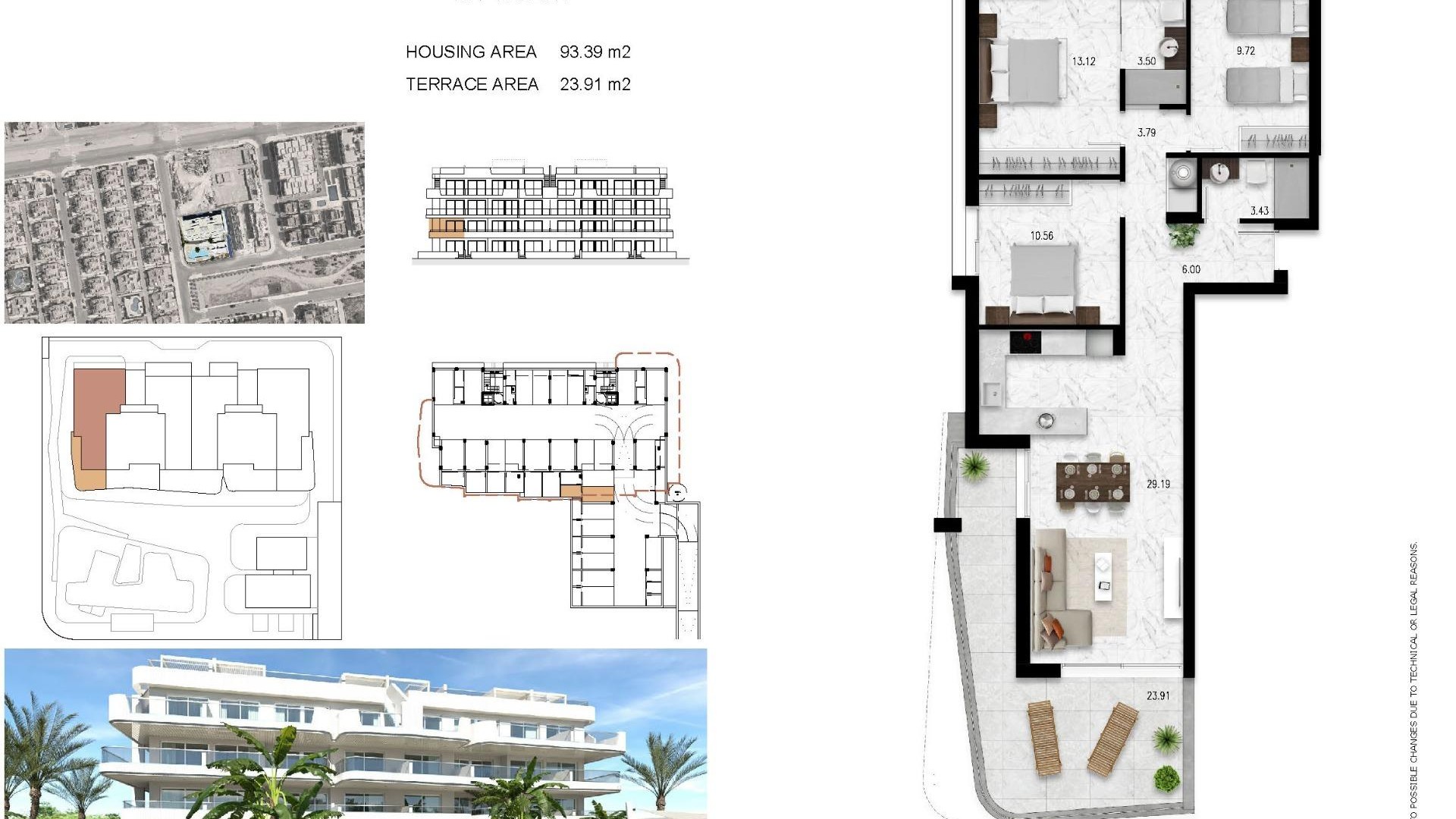 Nowa konstrukcja - Apartament mieszkanie -
Orihuela Costa - Lomas de Cabo Roig