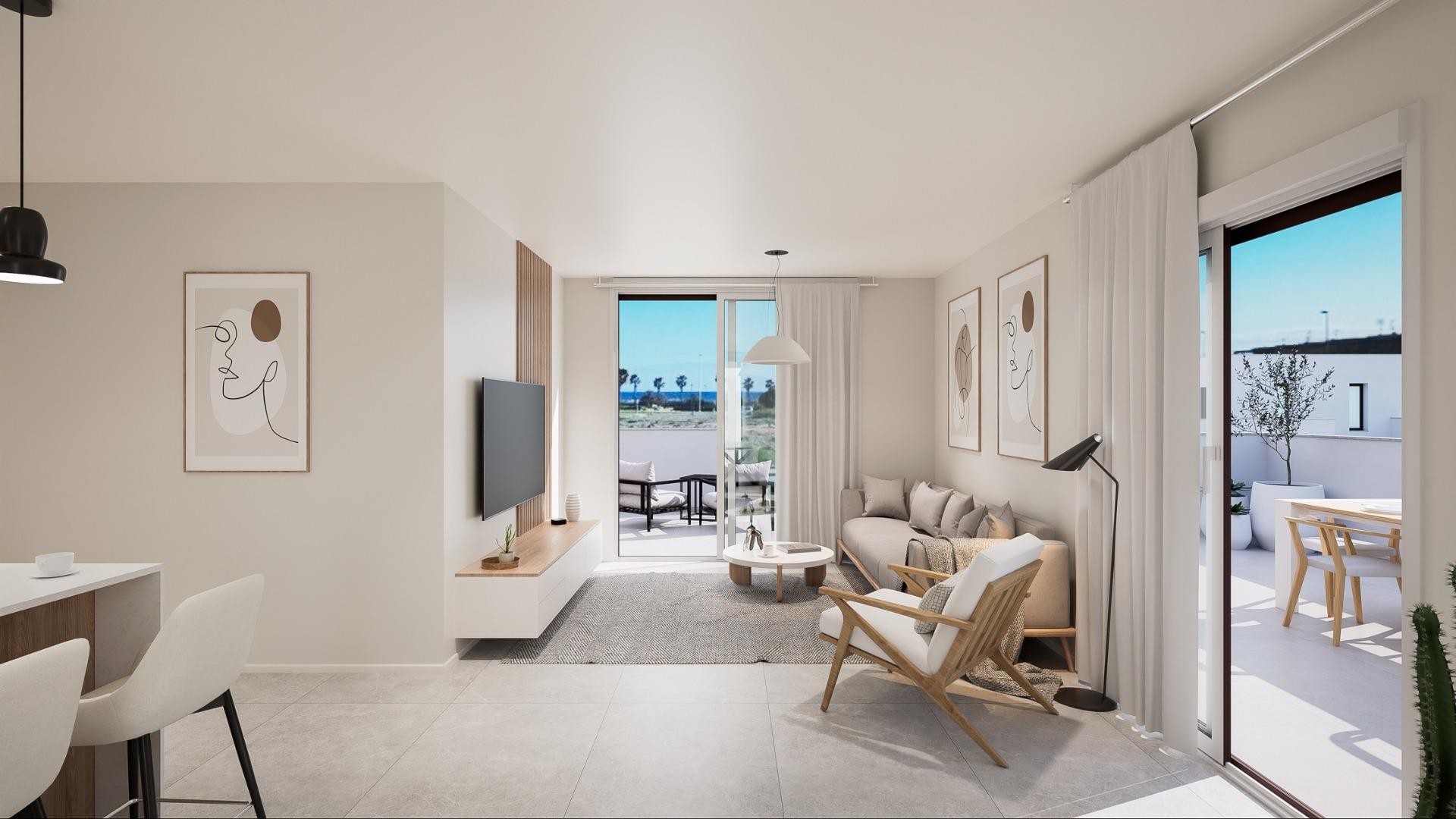 Nowa konstrukcja - Apartament mieszkanie -
Pilar de la Horadada - El Mojón