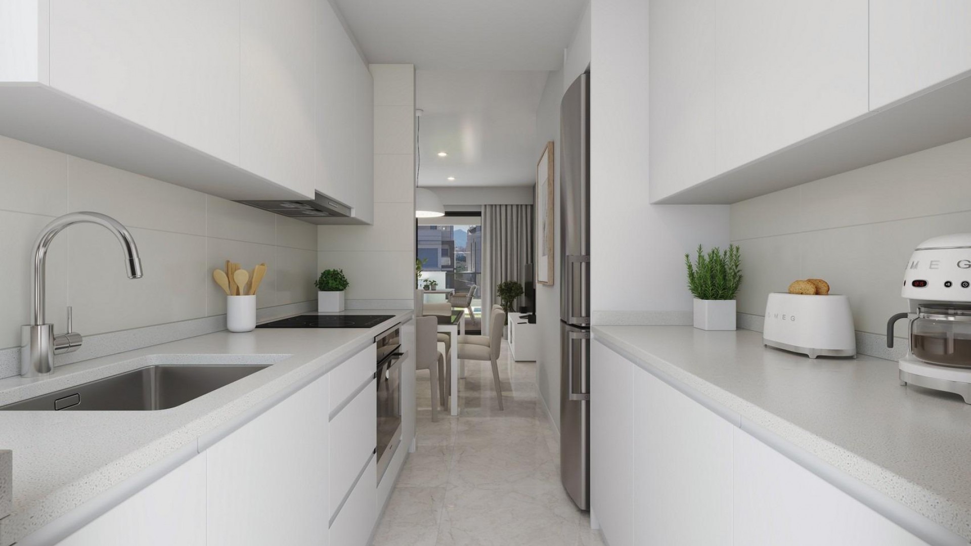 Nowa konstrukcja - Apartament mieszkanie -
Puerto de mazarron - Playa Negra