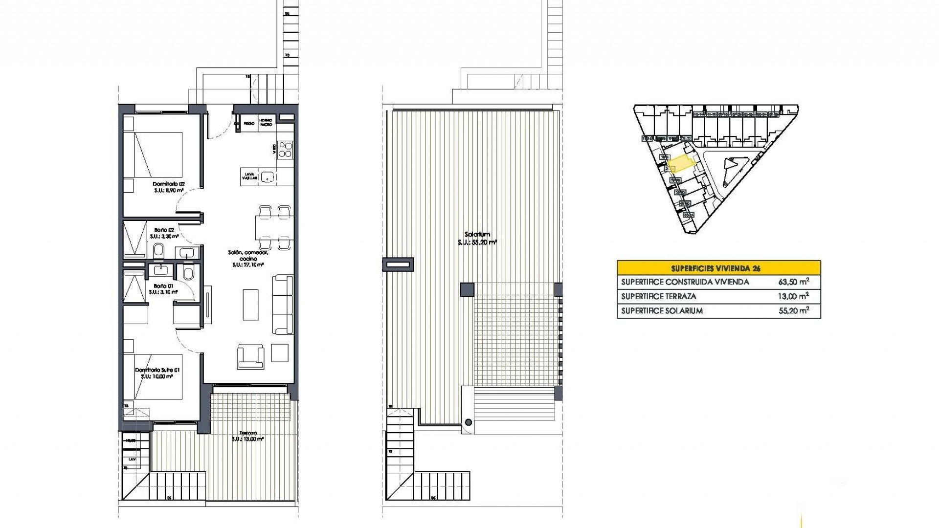 Nowa konstrukcja - Apartament mieszkanie -
San Fulgencio - Pueblo