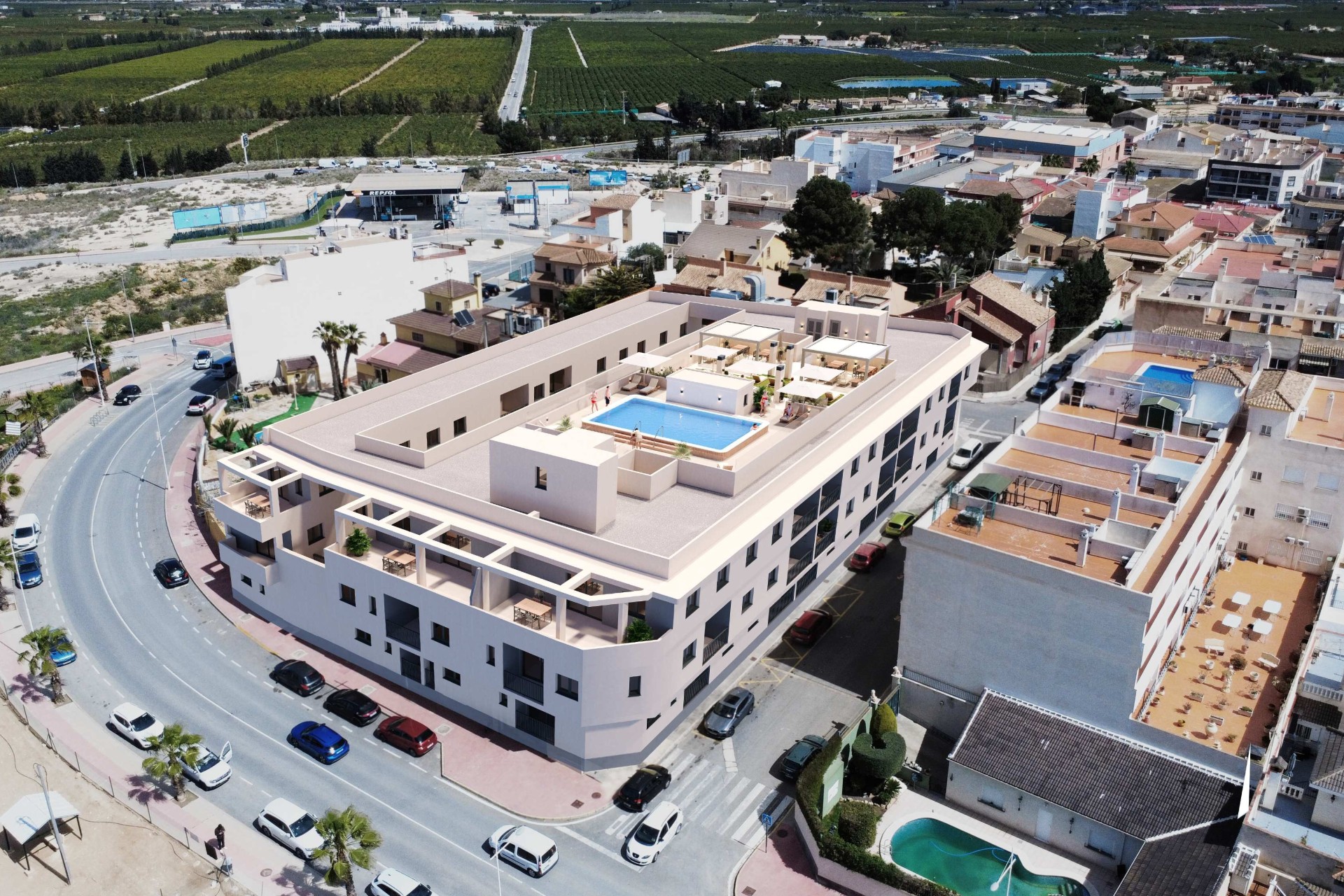 Nowa konstrukcja - Apartament / Mieszkanie -
San Miguel de Salinas