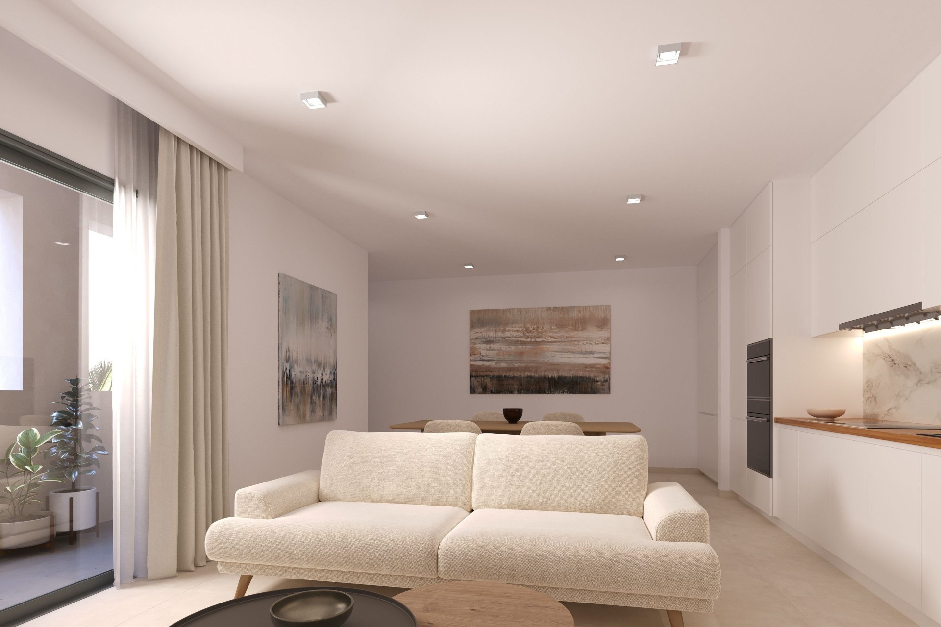 Nowa konstrukcja - Apartament / Mieszkanie -
San Miguel de Salinas
