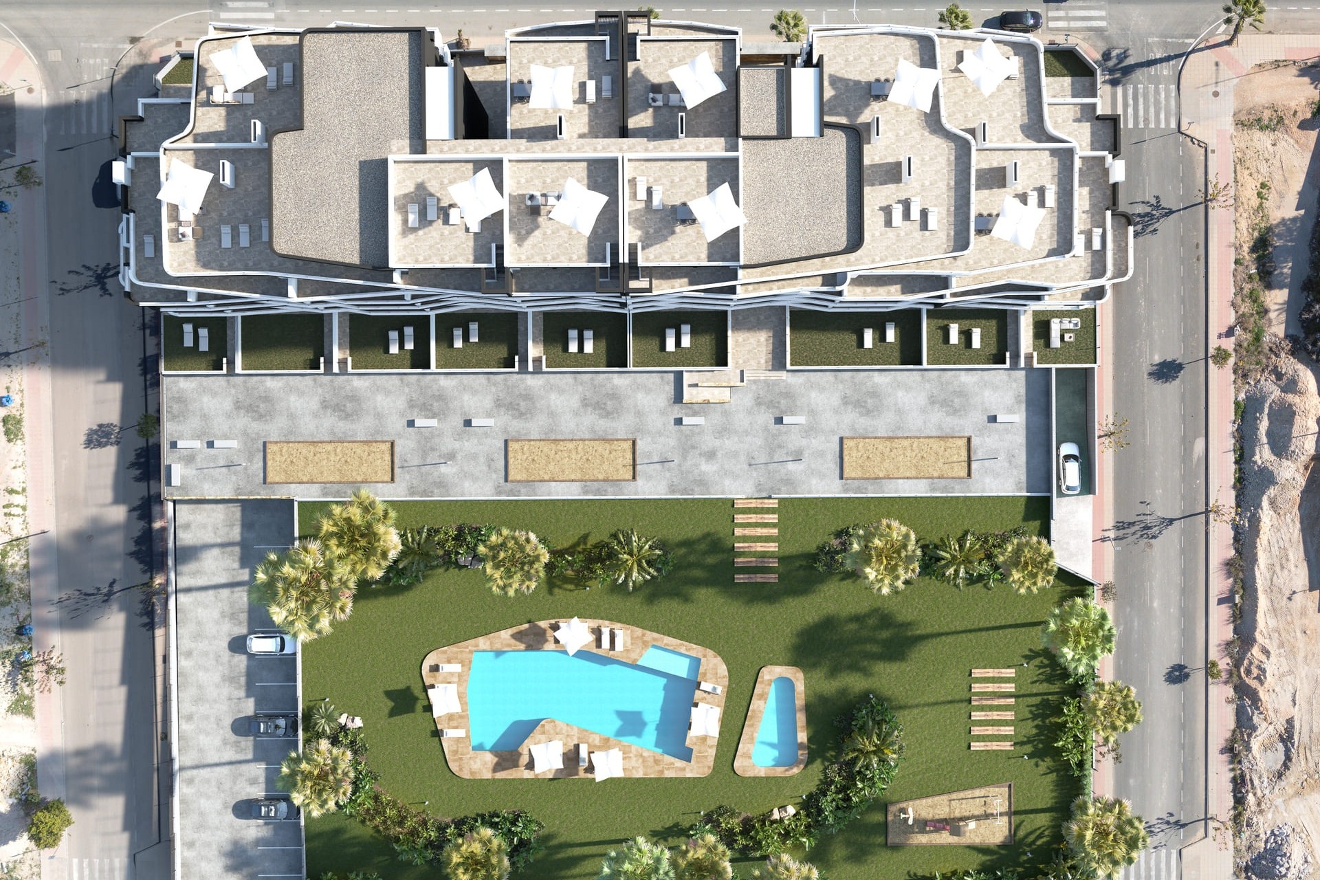 Nowa konstrukcja - Apartament / Mieszkanie -
San Miguel de Salinas