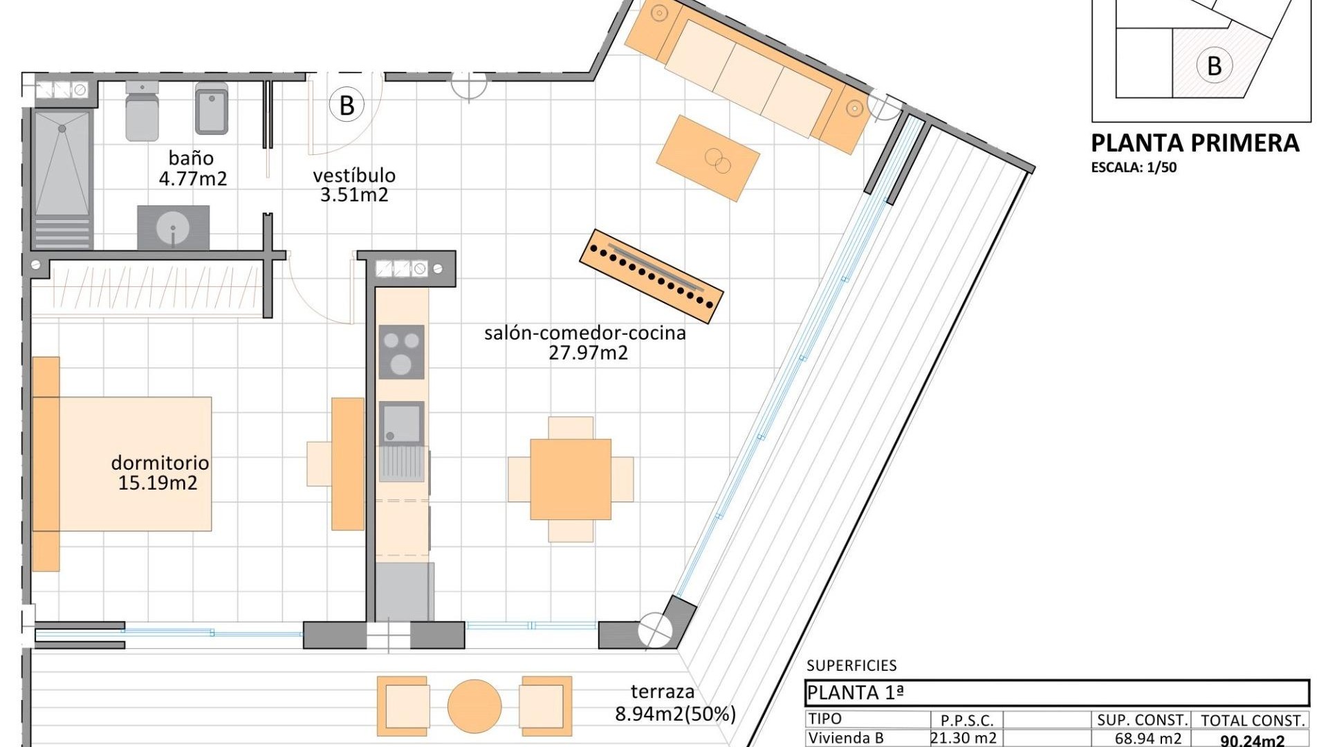 Nowa konstrukcja - Apartament mieszkanie -
San Pedro del Pinatar - Lo Pagán