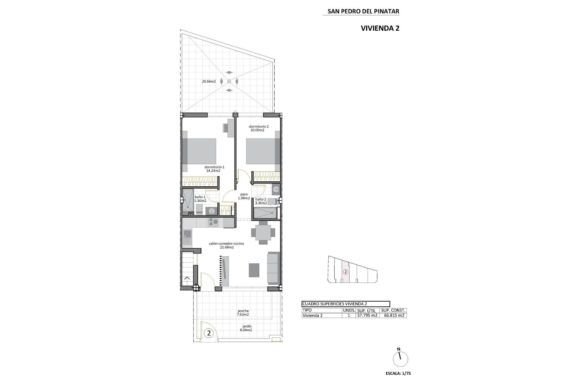 Nowa konstrukcja - Apartament / Mieszkanie -
San Pedro del Pinatar - Los Cuarteros