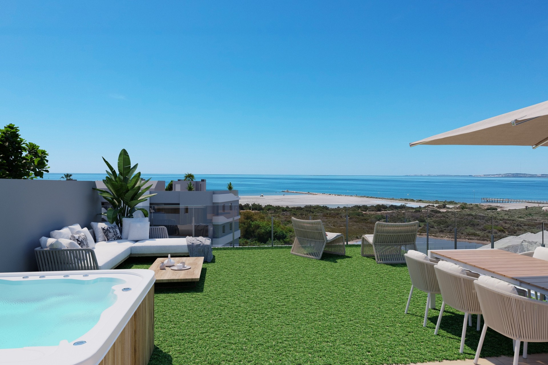 Nowa konstrukcja - Apartament / Mieszkanie -
Santa Pola