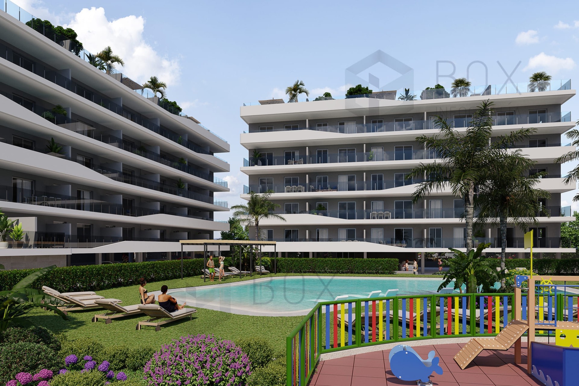 Nowa konstrukcja - Apartament / Mieszkanie -
Santa Pola