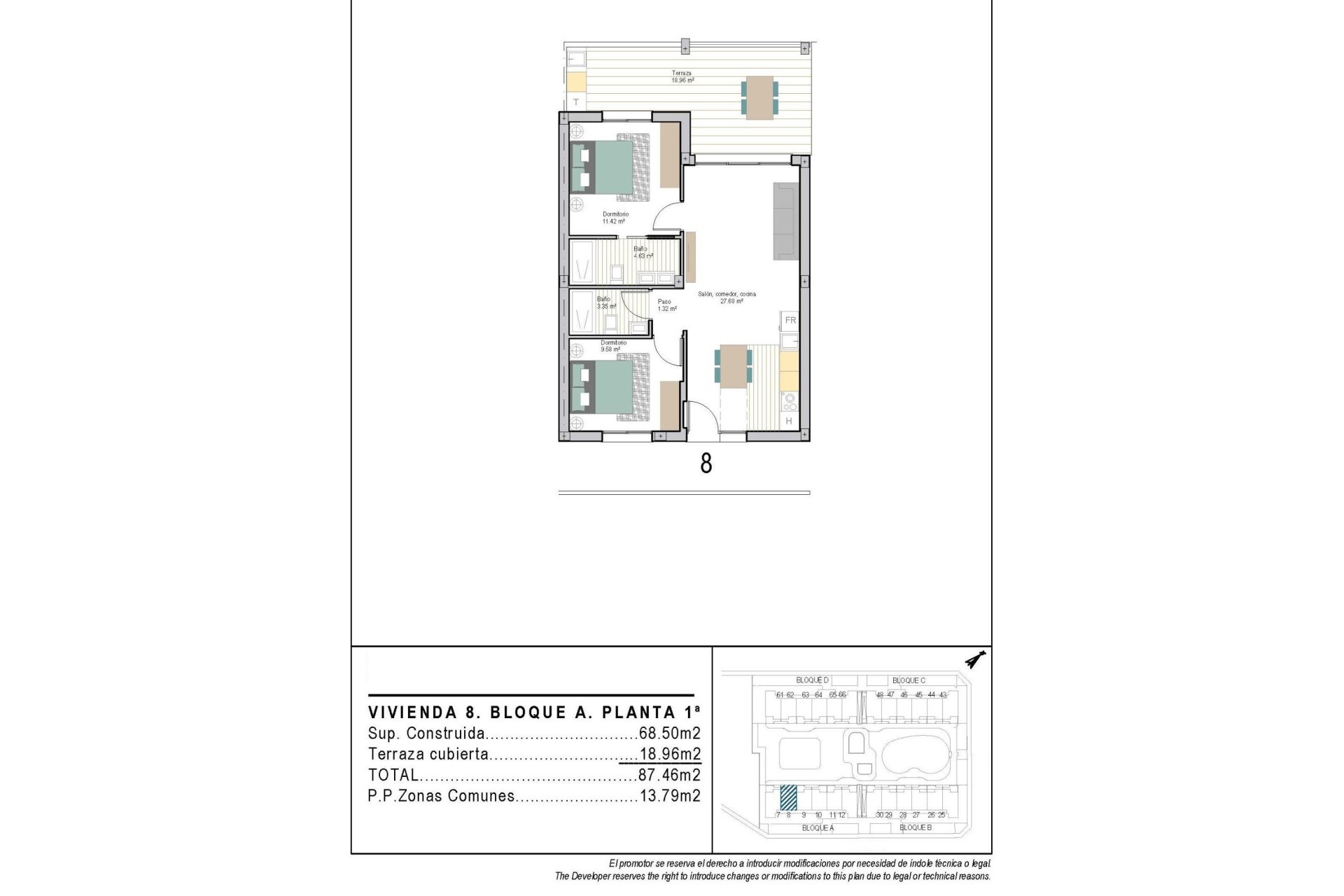 Nowa konstrukcja - Apartament / Mieszkanie -
Torre Pacheco - San Cayetano