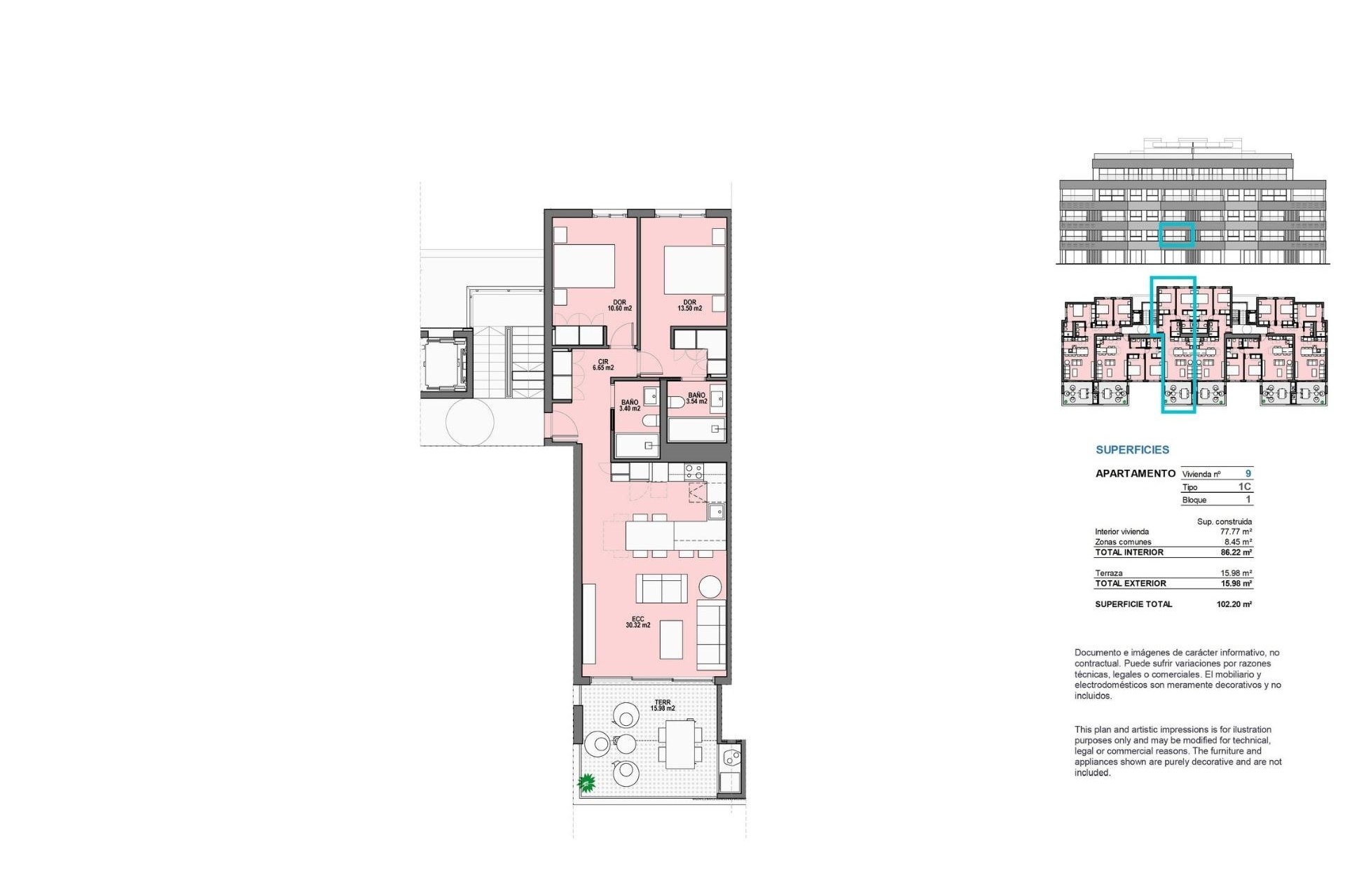 Nowa konstrukcja - Apartament / Mieszkanie -
Torre Pacheco - Santa Rosalia Lake And Life Resort