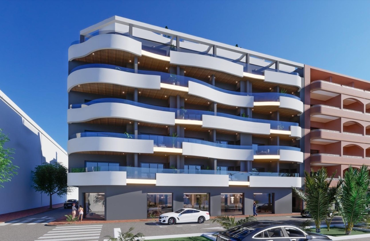 Nowa konstrukcja - Apartament / Mieszkanie -
Torrevieja - Habaneras