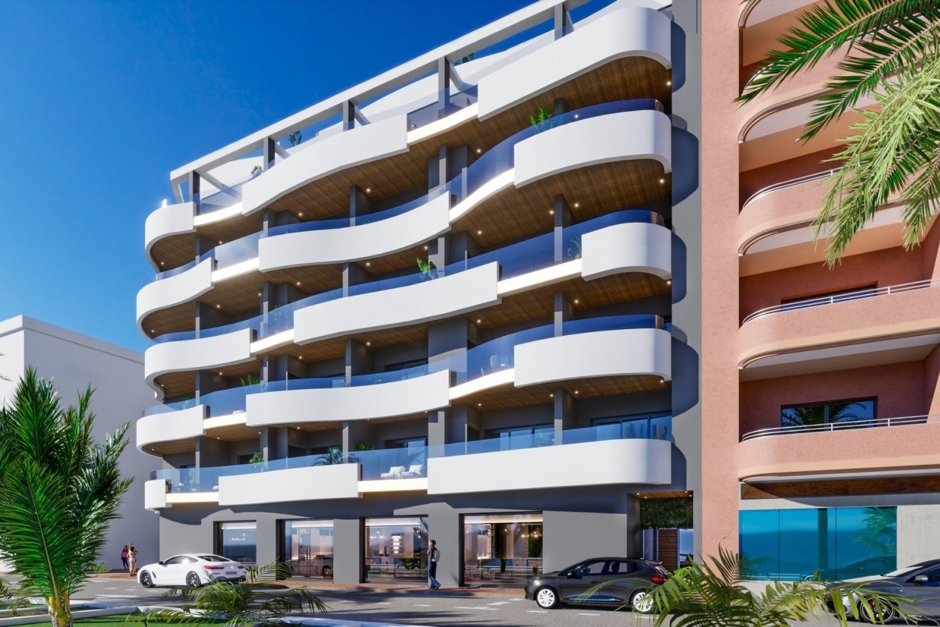 Nowa konstrukcja - Apartament / Mieszkanie -
Torrevieja - Habaneras