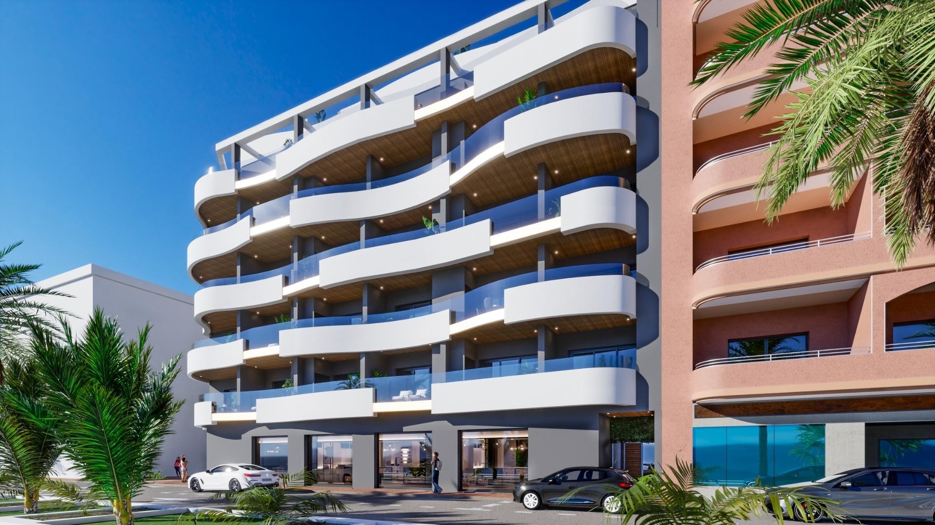 Nowa konstrukcja - Apartament mieszkanie -
Torrevieja - Habaneras