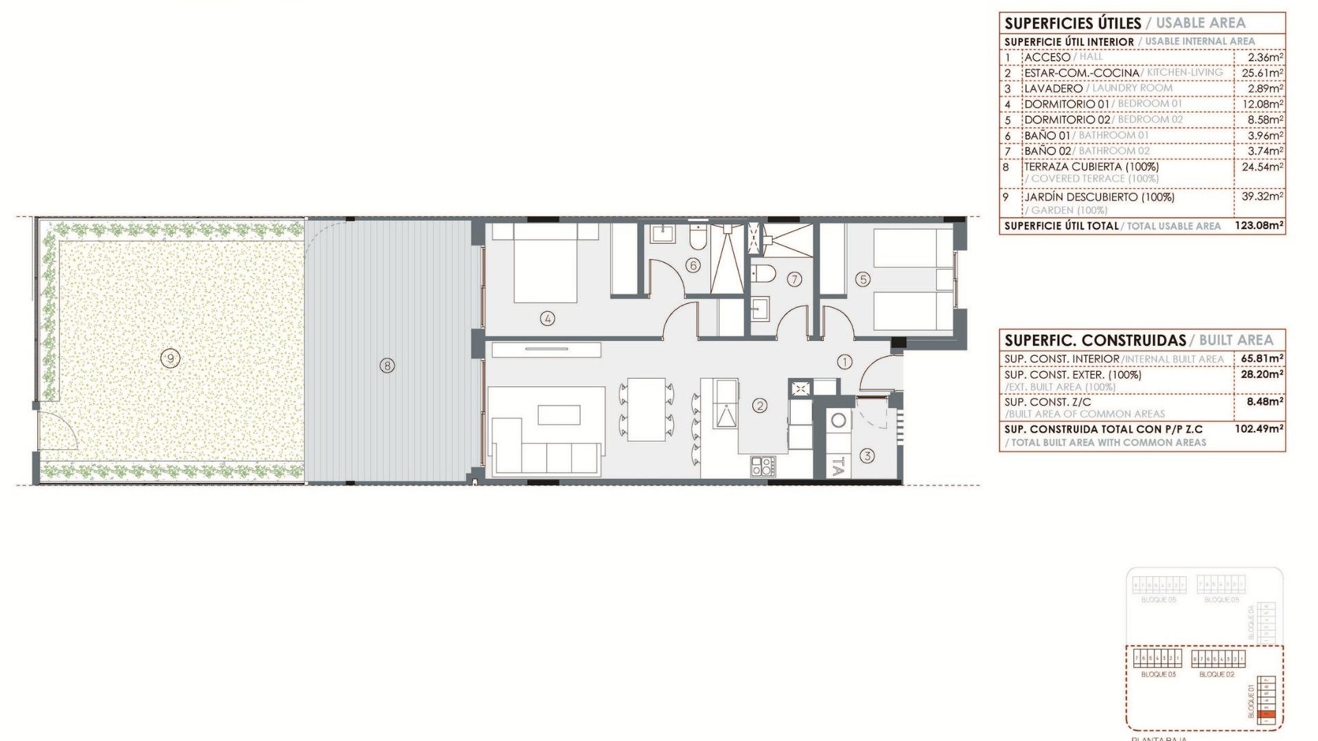 Nowa konstrukcja - Apartament mieszkanie -
Torrevieja - La Hoya