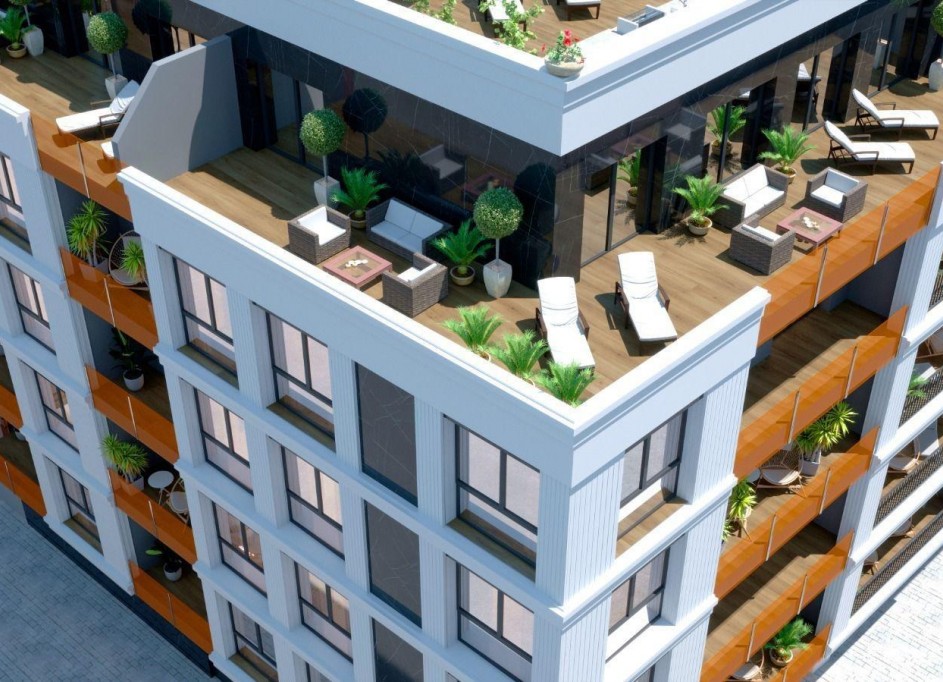 Nowa konstrukcja - Apartament mieszkanie -
Torrevieja - Parque de las Naciones