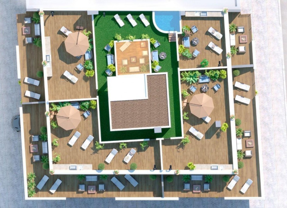 Nowa konstrukcja - Apartament mieszkanie -
Torrevieja - Parque de las Naciones
