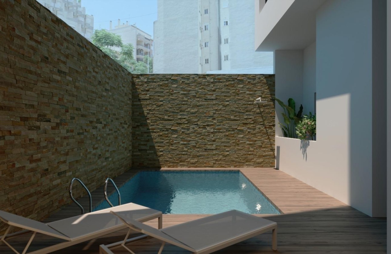 Nowa konstrukcja - Apartament / Mieszkanie -
Torrevieja - Playa de El Cura