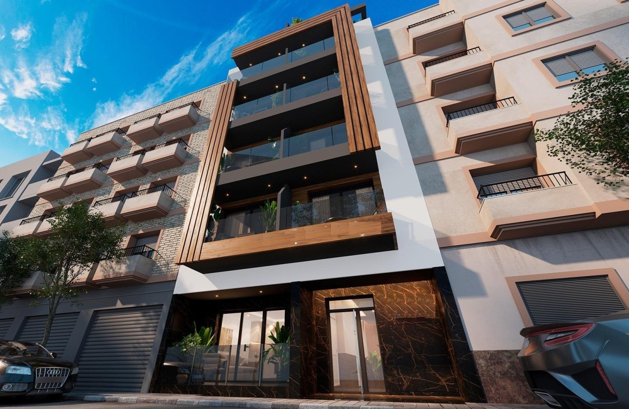Nowa konstrukcja - Apartament / Mieszkanie -
Torrevieja - Playa de El Cura