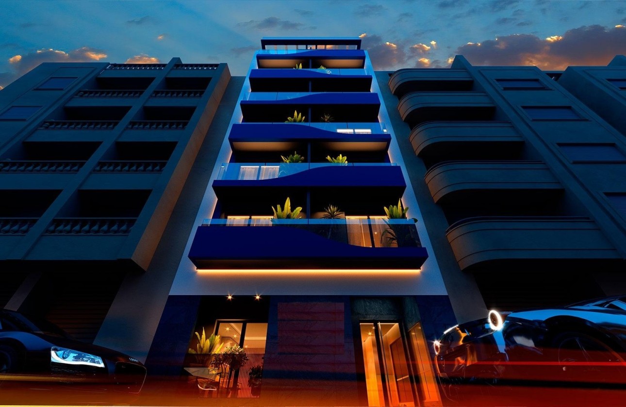 Nowa konstrukcja - Apartament / Mieszkanie -
Torrevieja - Playa del Acequión