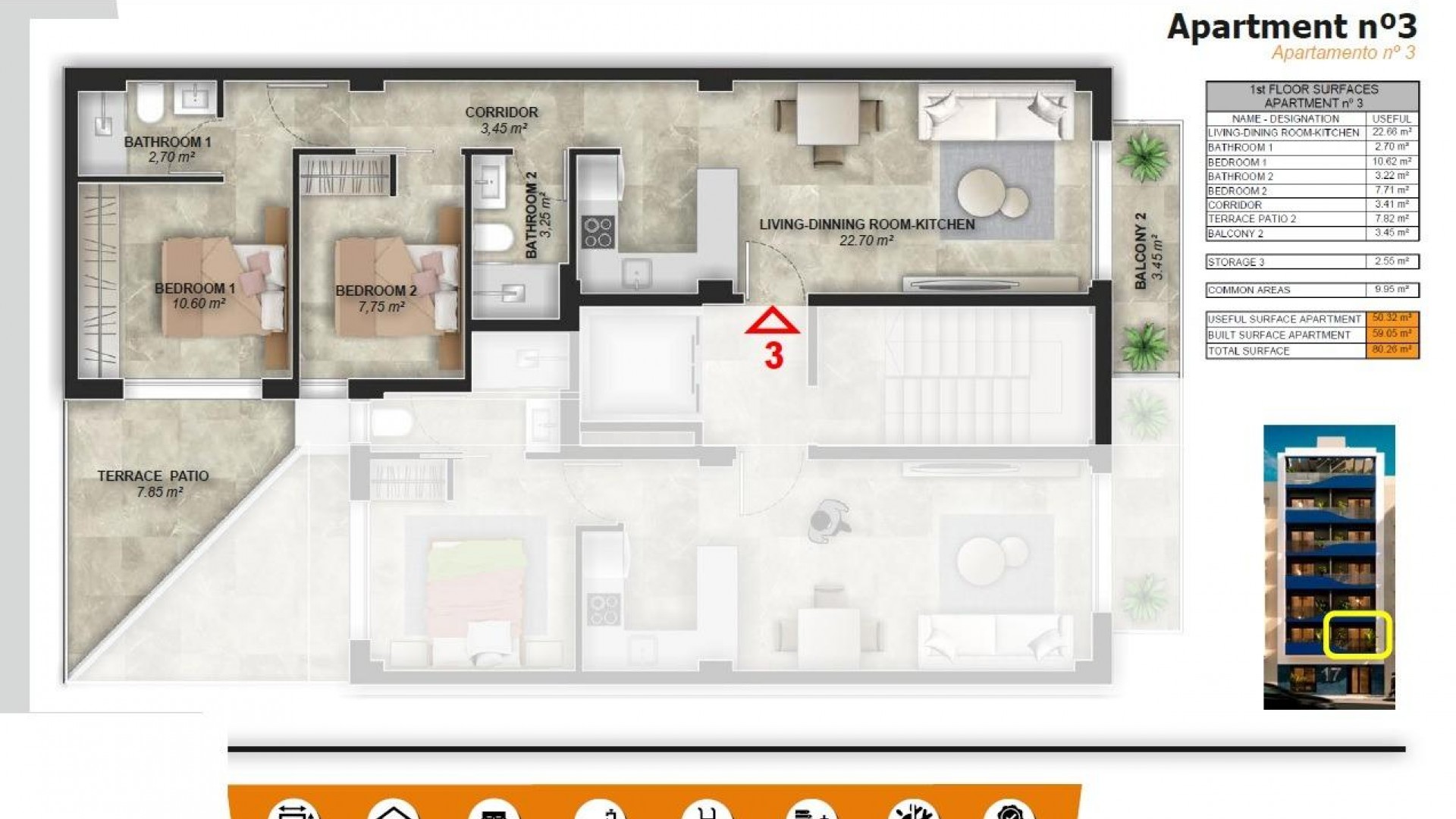 Nowa konstrukcja - Apartament mieszkanie -
Torrevieja - Playa del Acequión