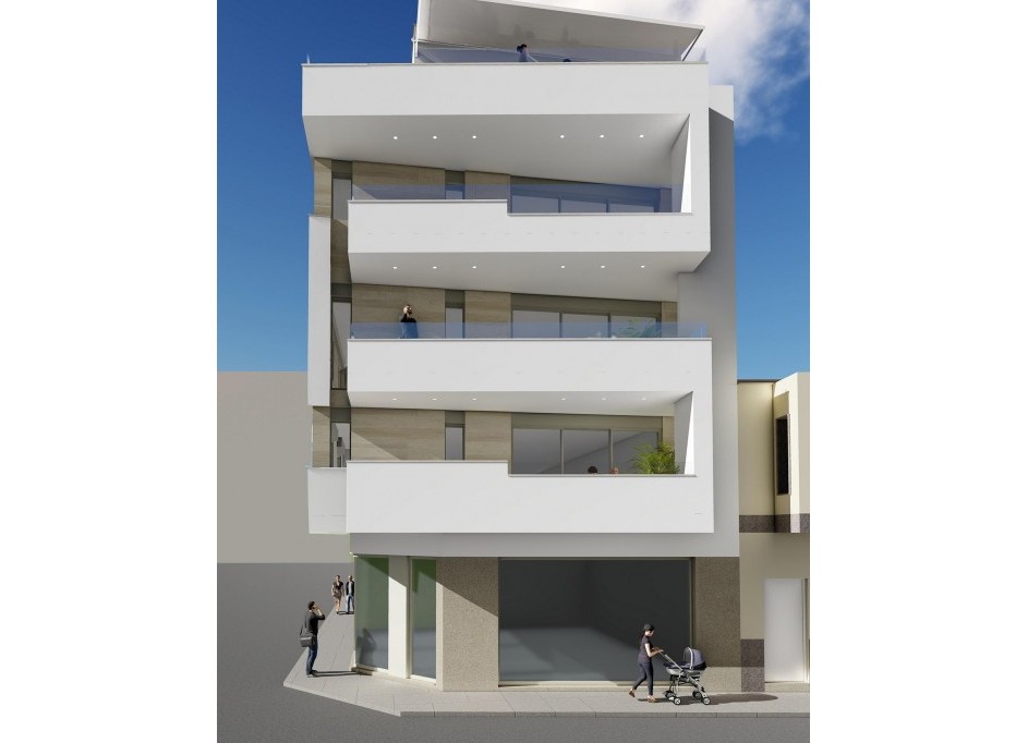 Nowa konstrukcja - Apartament mieszkanie -
Torrevieja - Playa del Cura