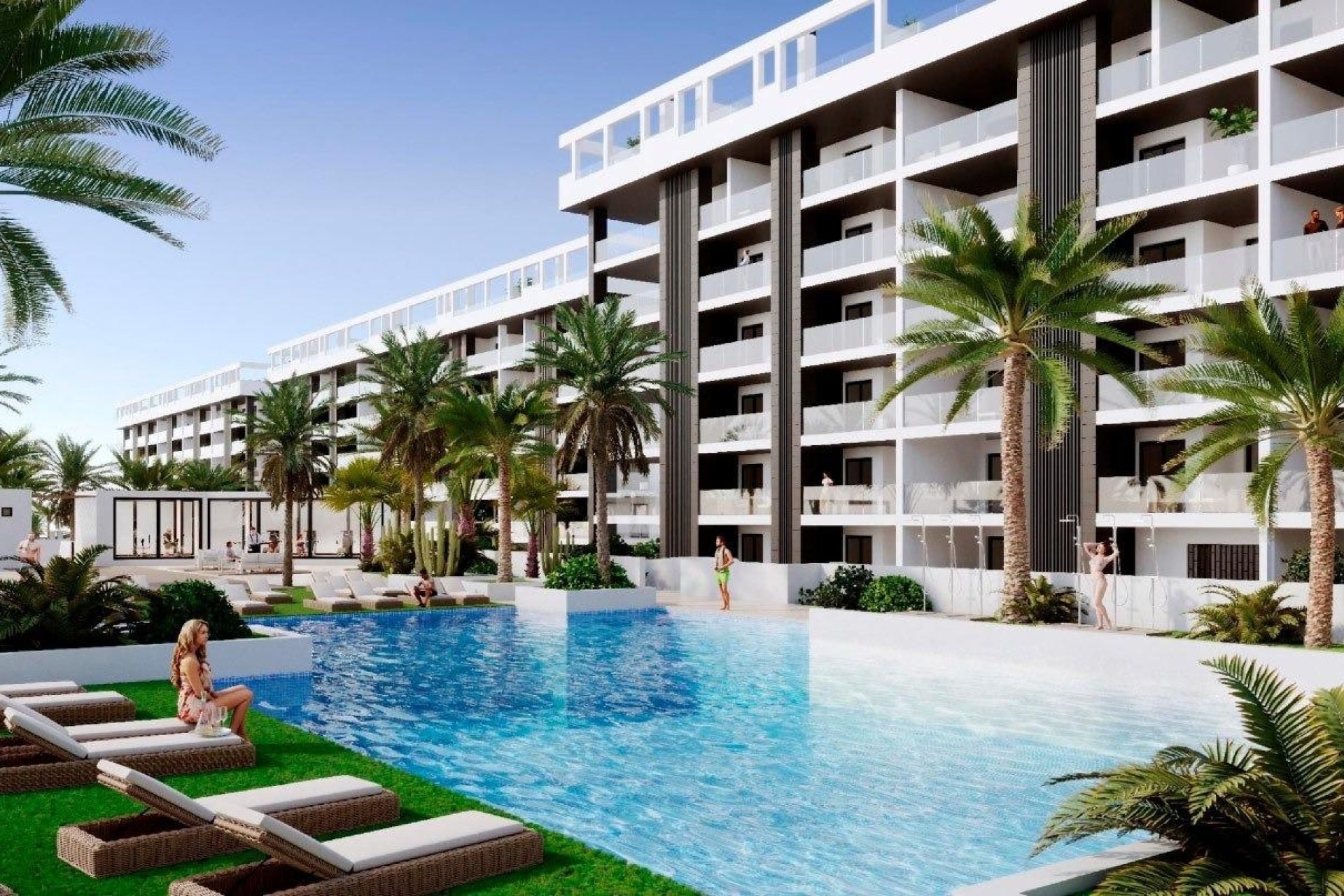 Nowa konstrukcja - Apartament / Mieszkanie -
Torrevieja - Torreblanca