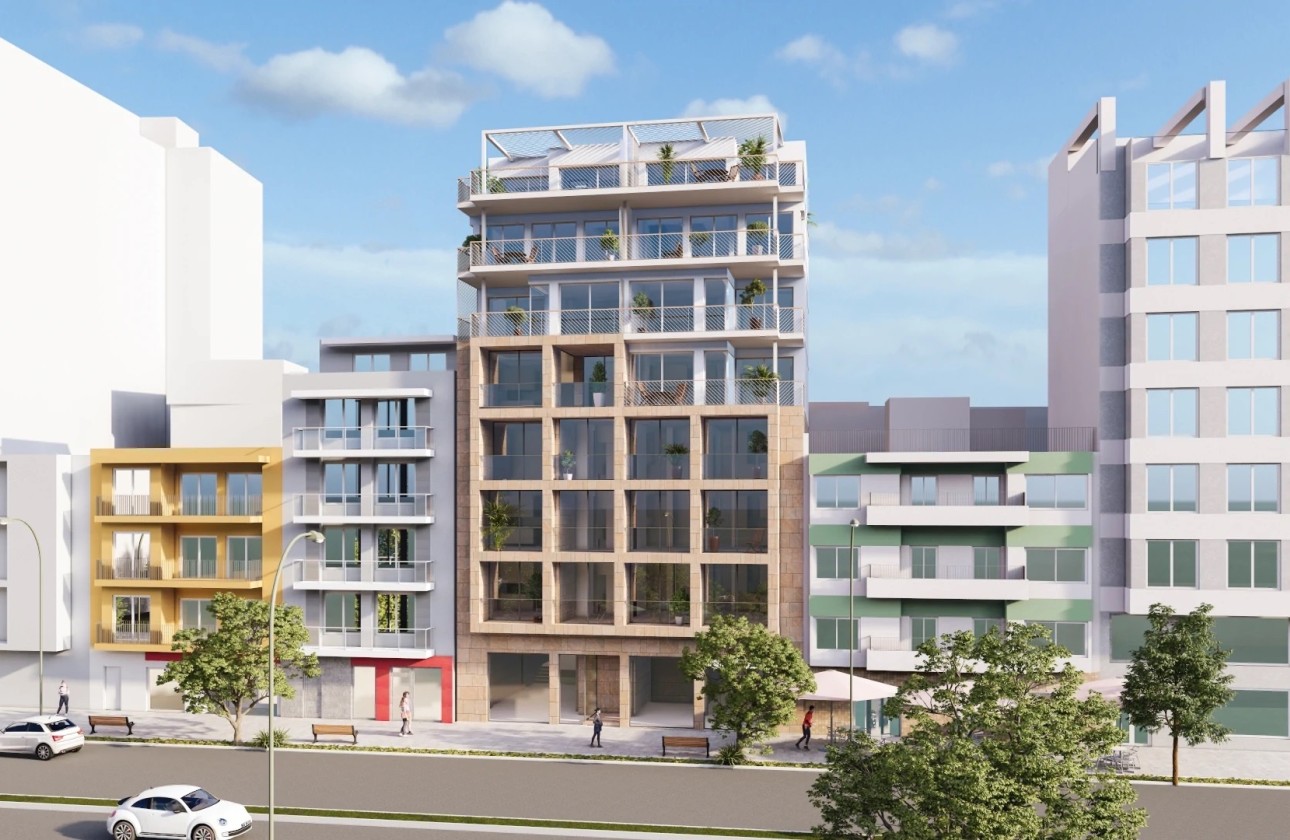 Nowa konstrukcja - Apartament / Mieszkanie -
Villajoyosa - La Vila Joiosa