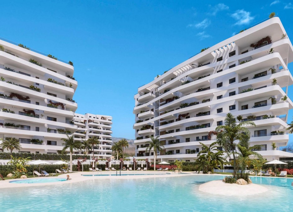 Nowa konstrukcja - Apartament mieszkanie -
Villajoyosa - Playa del Torres