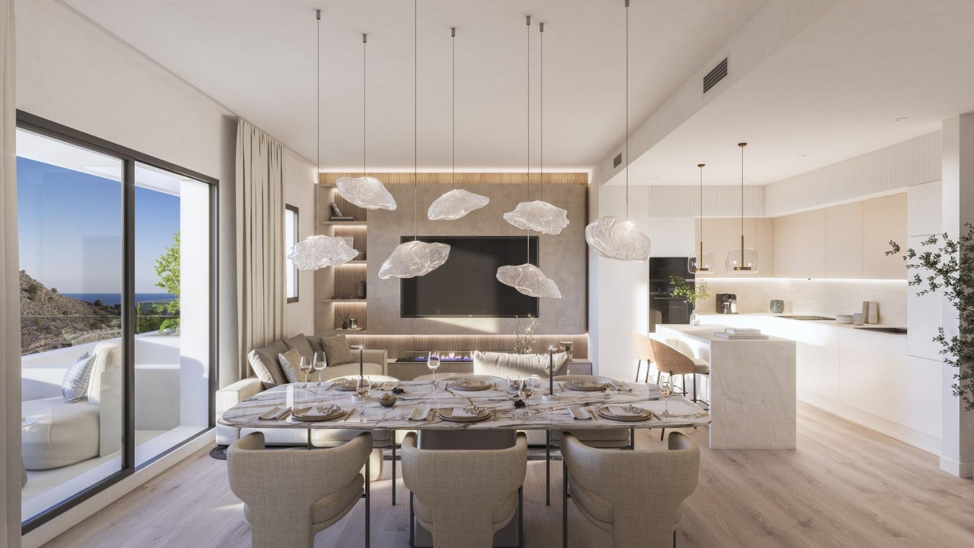 Nowa konstrukcja - Apartament mieszkanie -
Villajoyosa - Playa del Torres