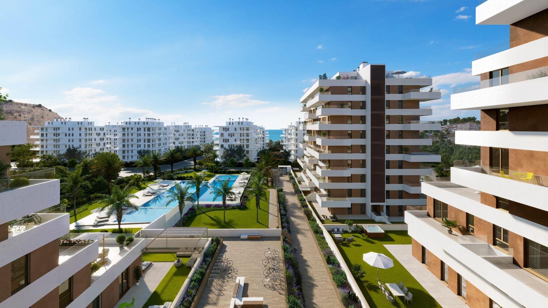 Nowa konstrukcja - Apartament mieszkanie -
Villajoyosa - Playa del Torres