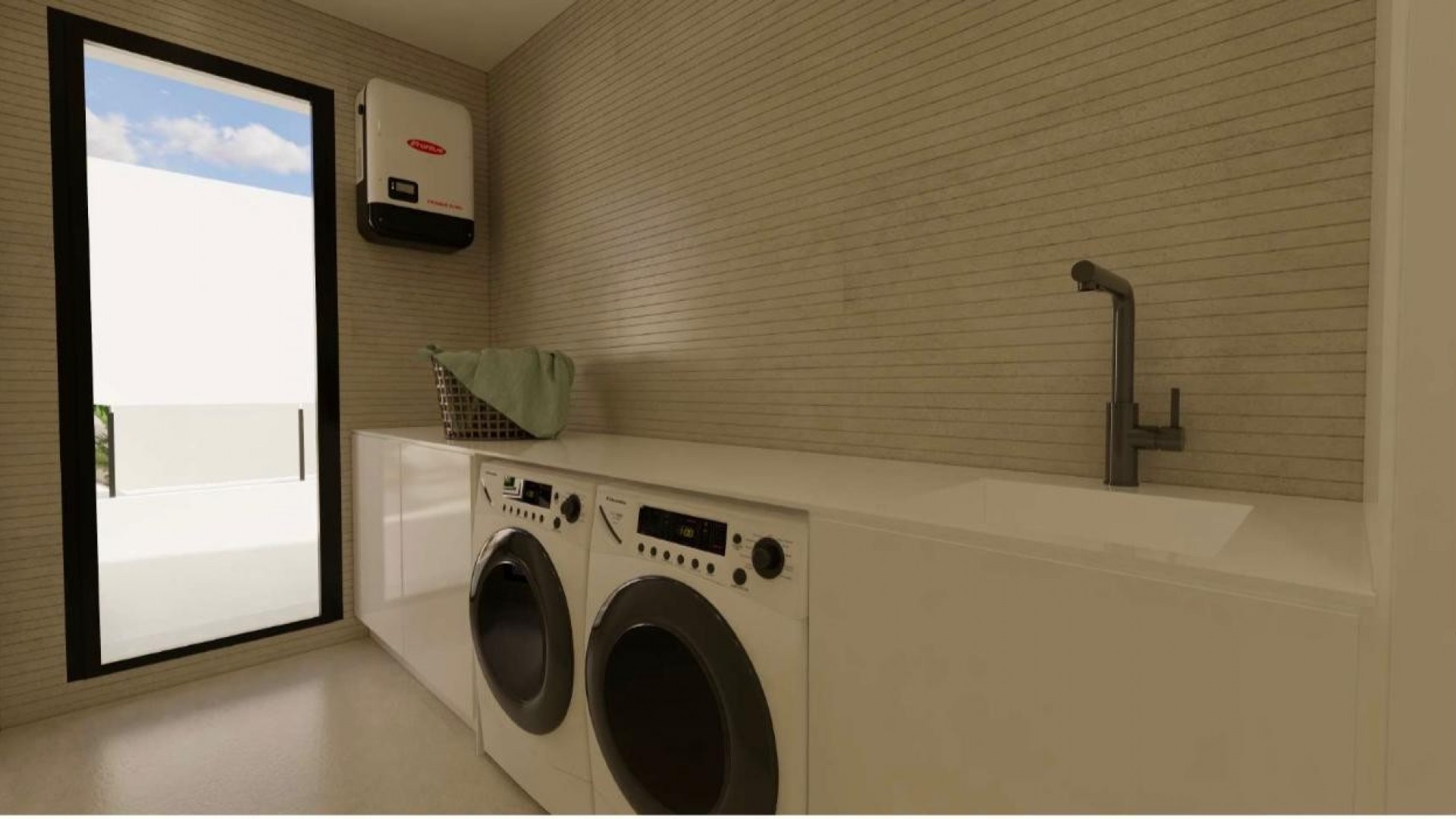 Nowa konstrukcja - Willa w zabudowie bliźniaczej -
Dolores - dolores