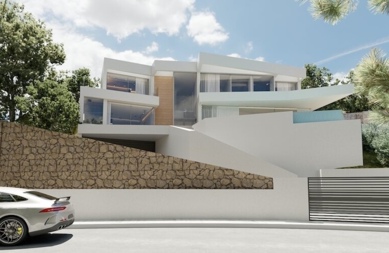 Nowa konstrukcja - Willa wolnostojąca -
Altea