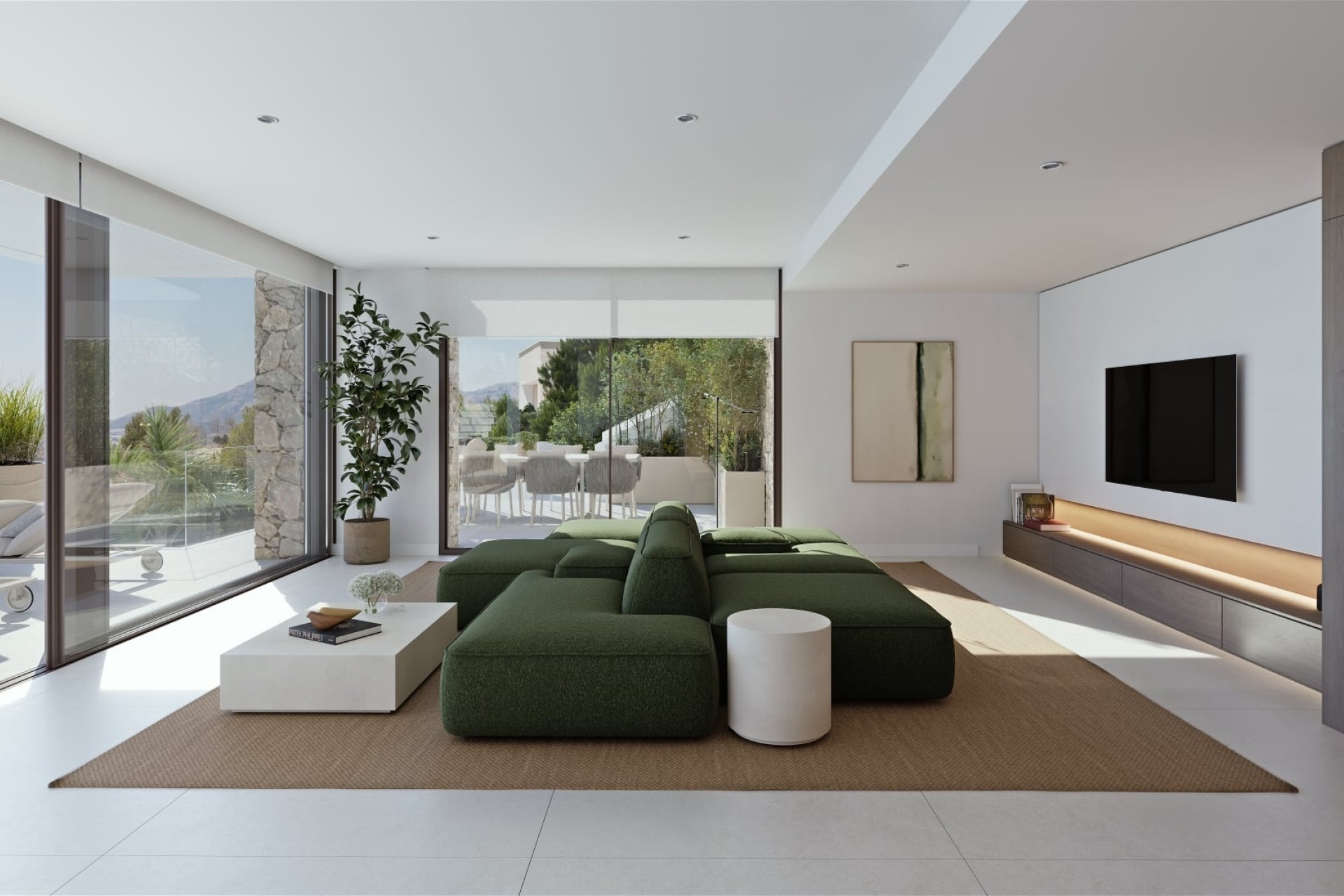 Nowa konstrukcja - Willa wolnostojąca -
Altea