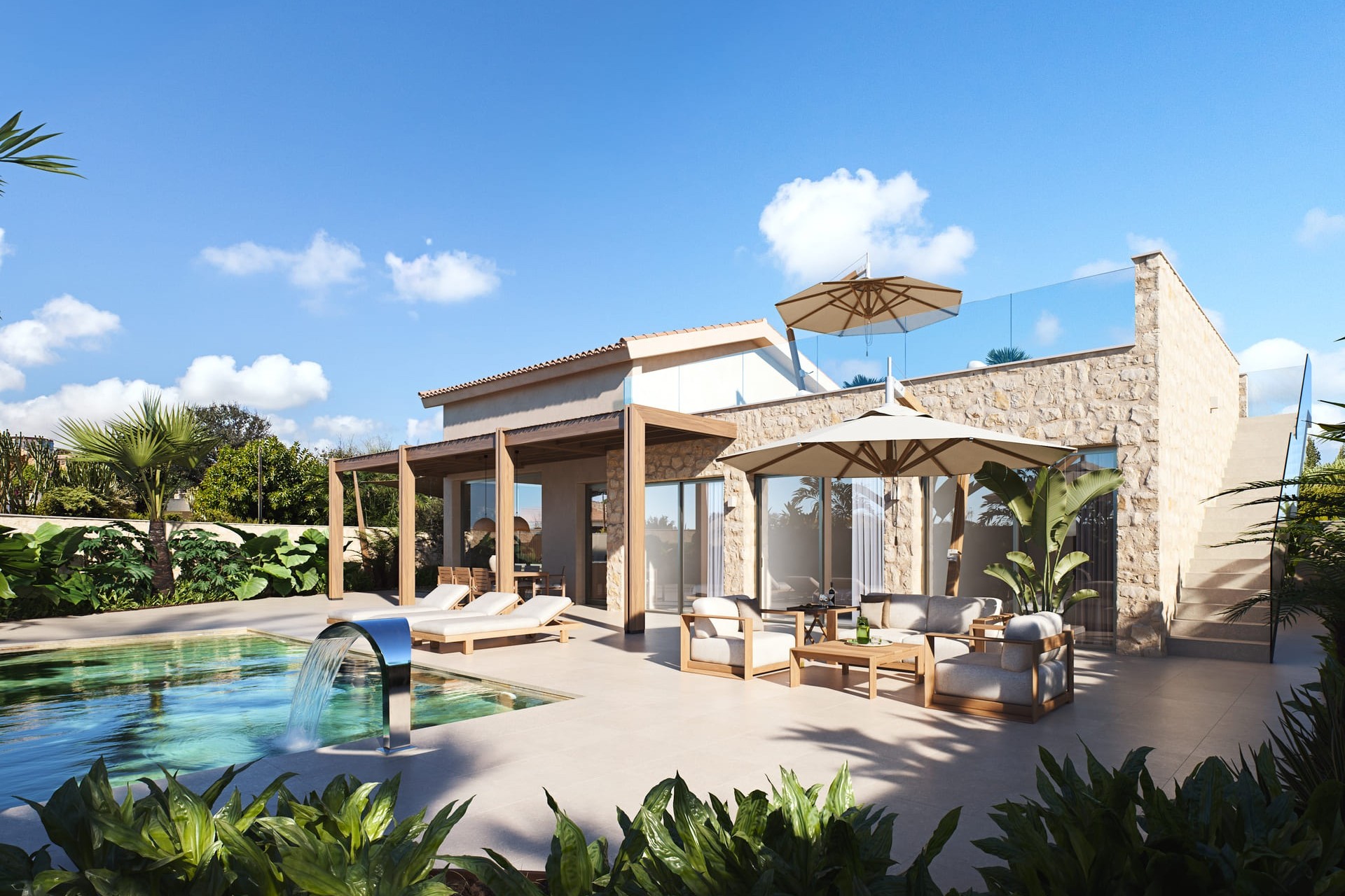 Nowa konstrukcja - Willa wolnostojąca -
Cabo de Palos