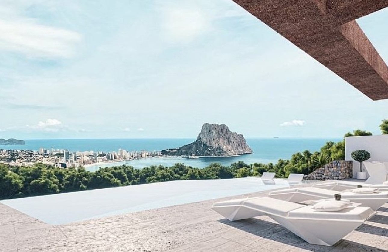 Nowa konstrukcja - Willa wolnostojąca -
Calpe