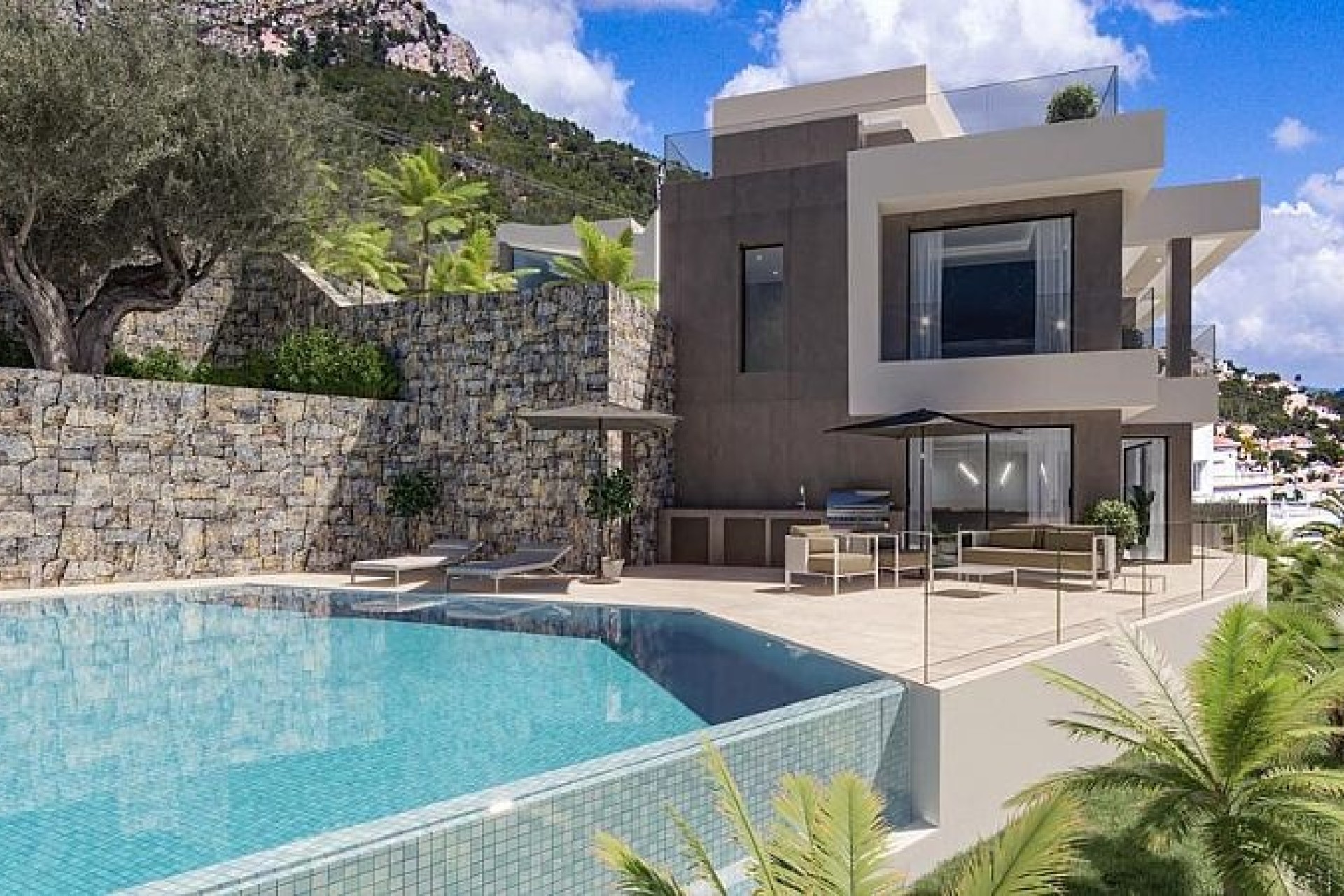 Nowa konstrukcja - Willa wolnostojąca -
Calpe