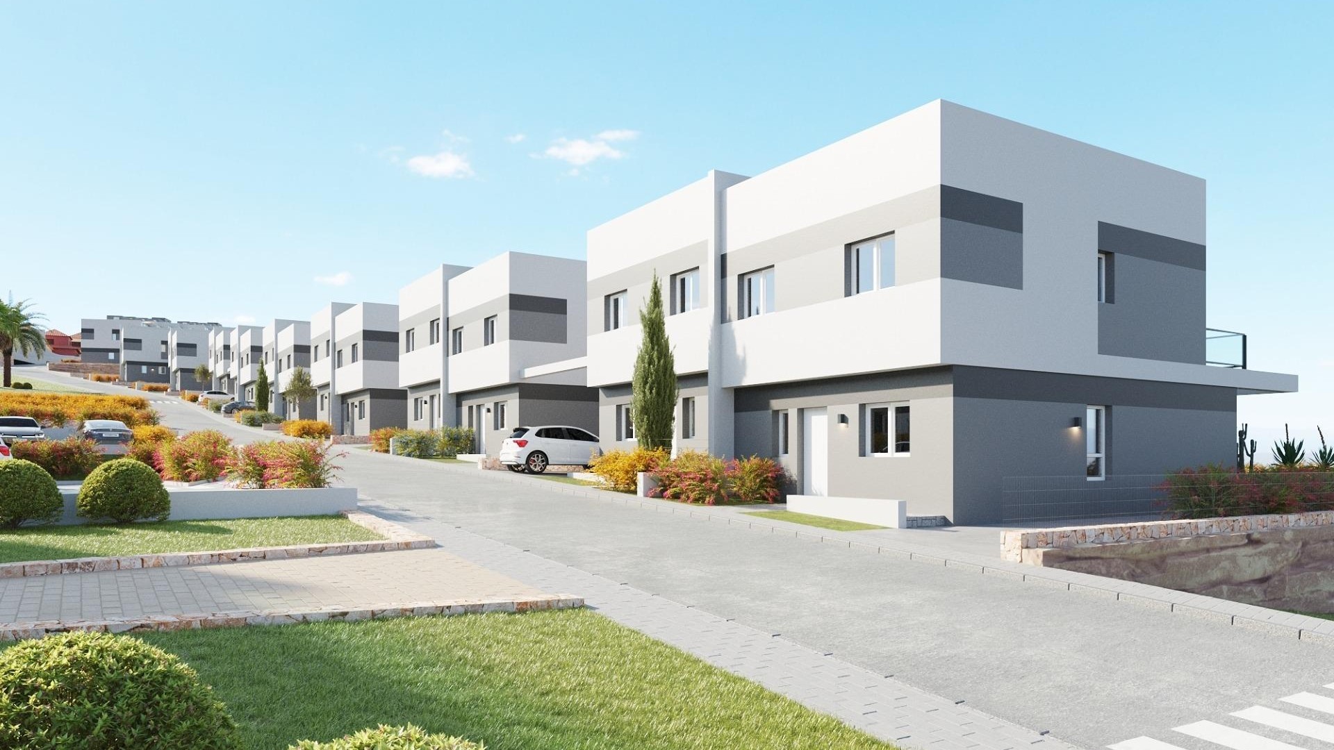 Nowa konstrukcja - Willa wolnostojąca -
Finestrat - Balcón de finestrat