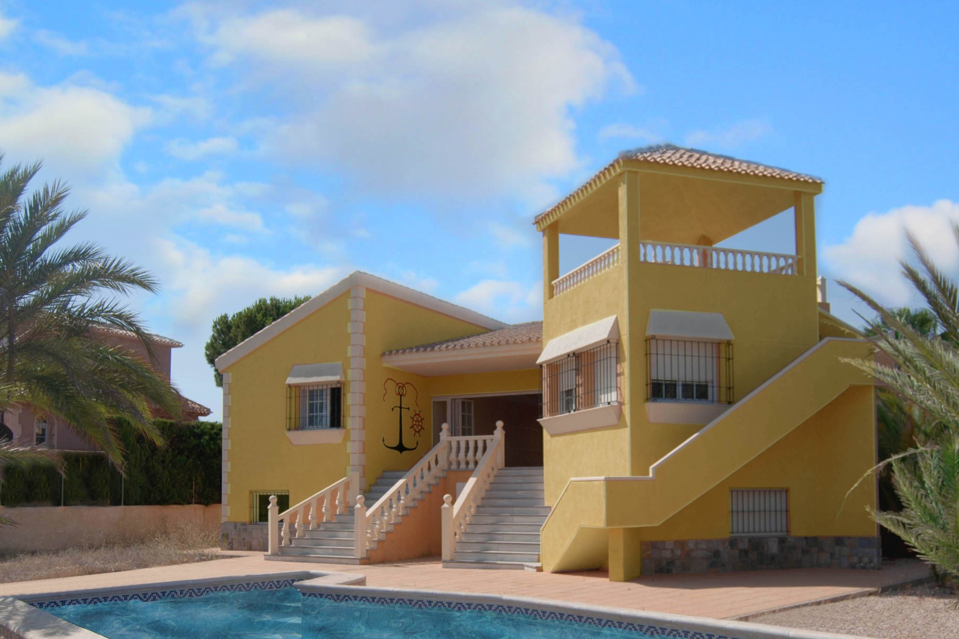 Nowa konstrukcja - Willa wolnostojąca -
La Manga del Mar Menor - La Manga