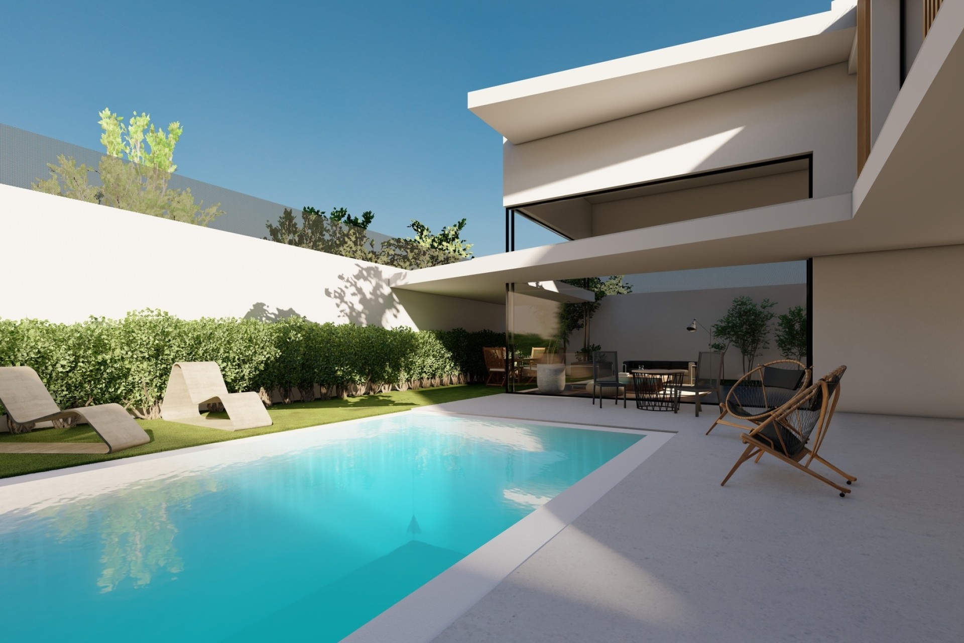 Nowa konstrukcja - Willa wolnostojąca -
Los Baños de Fortuna