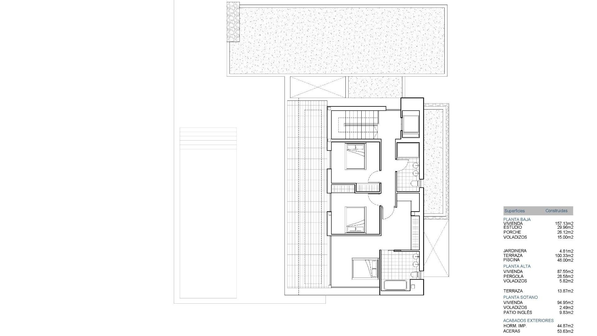 Nowa konstrukcja - Willa wolnostojąca -
Moraira - Calle Mostoles