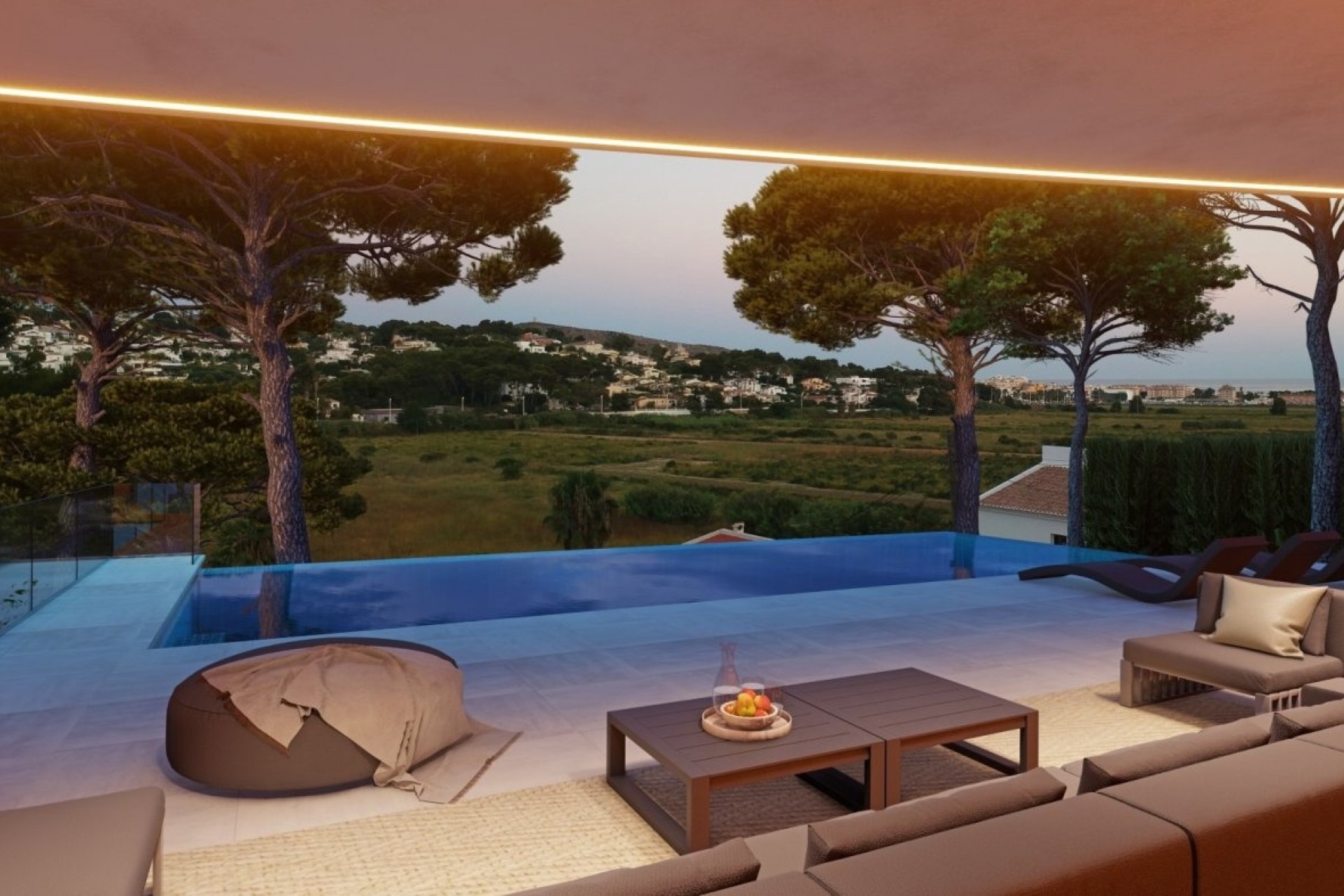 Nowa konstrukcja - Willa wolnostojąca -
Moraira - La Sabatera