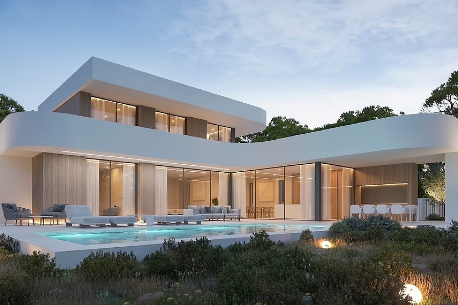 Nowa konstrukcja - Willa wolnostojąca -
Moraira