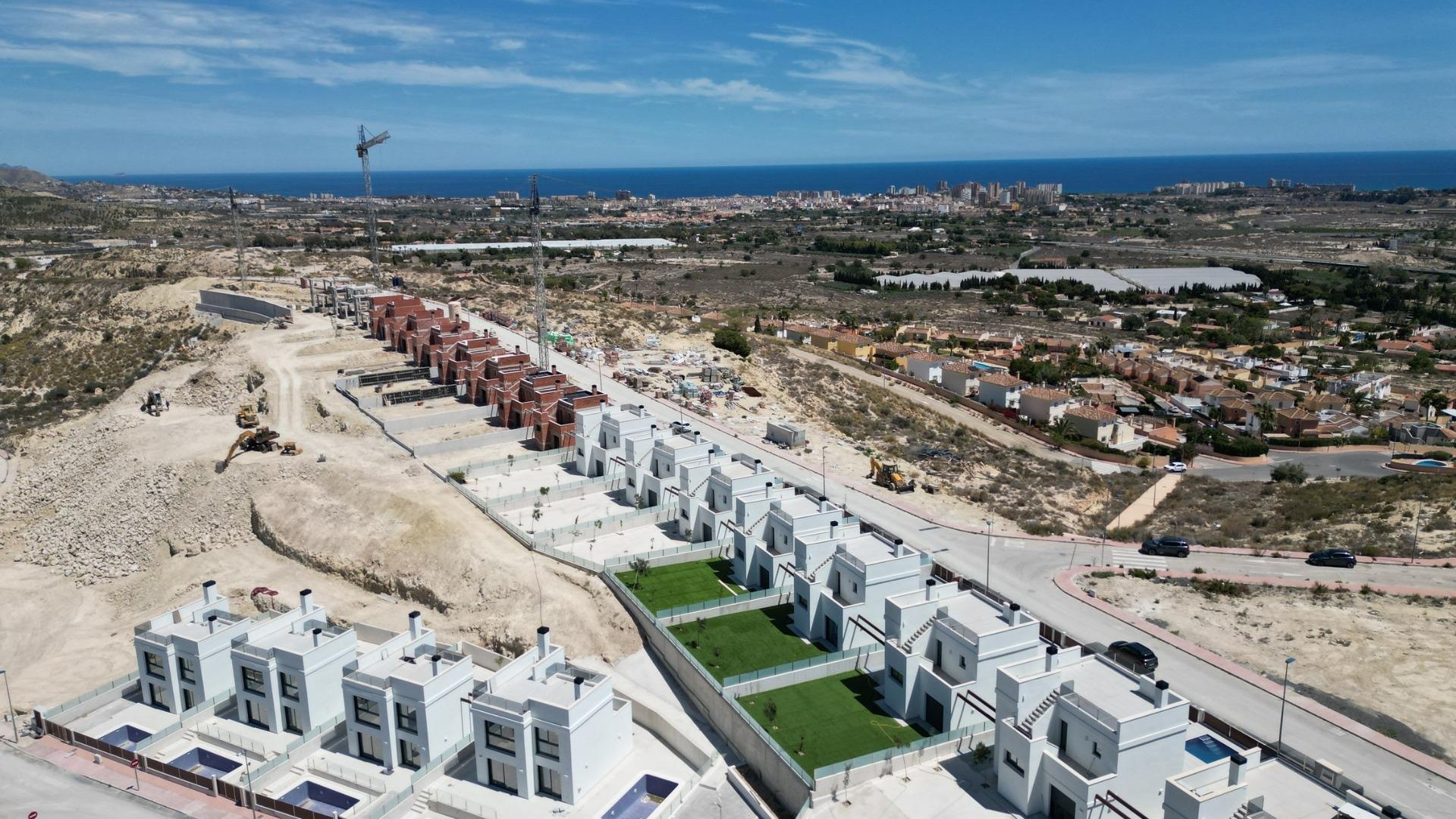 Nowa konstrukcja - Willa wolnostojąca -
Mutxamel